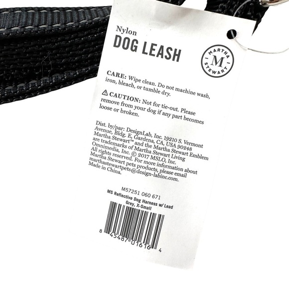 🔴 5 for $10 Martha Stewart Nylon Dog Leash 5 ft - Picture 2 of 2